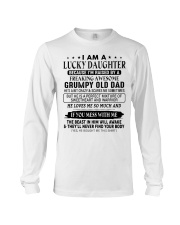 I AM A LUCKY DAUGHTER Long Sleeve Tee tile