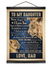 Enjoy The Ride - Amazing Gift For Daughter Hanging Canvas tile
