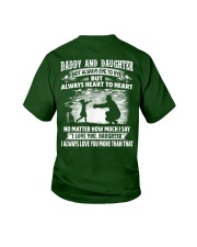 Daddy And Daughter Not Always Eye To Eye Youth T-Shirt tile