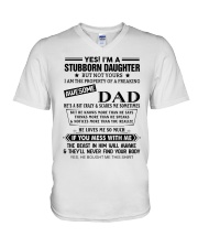HE LOVES ME SO MUCH V-Neck T-Shirt tile