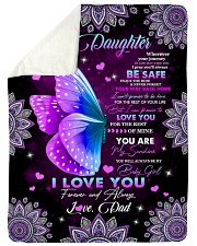 You Are My Sunshine - Lovely Gift For Daughter Sherpa Fleece Blanket tile