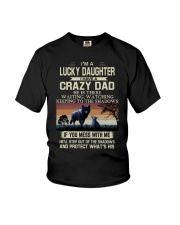 HE'LL STEP OUT OF THE SHADOWS Youth T-Shirt tile