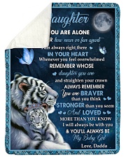 Loved More Than You Know - Lovely Gift For Daughter Sherpa Fleece Blanket tile