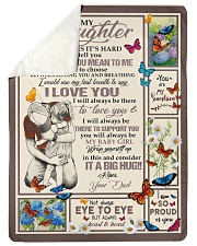 CONSIDER IT A BIG HUG -BEST GIFT FOR DAUGHTER Sherpa Fleece Blanket tile