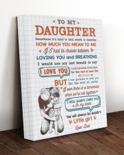 How Much You Mean To Me - Best Gift For Daughter 11x14 Gallery Wrapped Canvas Prints aos-canvas-pgw-11x14-lifestyle-front-17