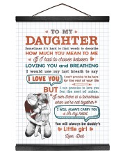 How Much You Mean To Me - Best Gift For Daughter Hanging Canvas tile