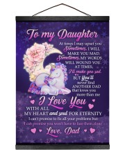 I Love You With All My Heart - Best Gift For Daughter Hanging Canvas tile