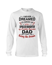 I AM LIVING THE DREAM - LOVELY GIFT FOR DAUGHTER Long Sleeve Tee tile