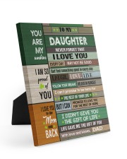 Life Gave Me The Gift Of You - Special Gift For Daughter Easel-Back Gallery Wrapped Canvas tile