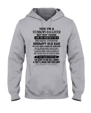 He Loves Me So Much - Best Gift For Daughter Hooded Sweatshirt front