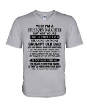 He Loves Me So Much - Best Gift For Daughter V-Neck T-Shirt tile