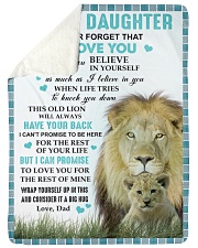 I Hope You Believe In Yourself - Lovely Gift For Daughter Sherpa Fleece Blanket tile