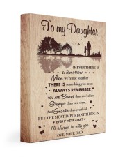 THE MOST IMPORTANT THING - BEST GIFT FOR DAUGHTER 11x14 Gallery Wrapped Canvas Prints front