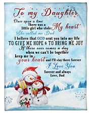 I'LL STAY THERE FOREVER - BEST GIFT FOR DAUGHTER Fleece Blanket tile
