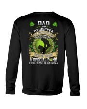 Dad And Daughter Not Always Eye To Eye Crewneck Sweatshirt tile