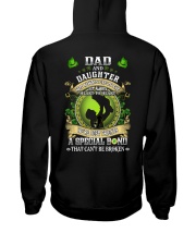 Dad And Daughter Not Always Eye To Eye Hooded Sweatshirt tile