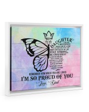 1 DAY LEFT - GET YOURS NOW Floating Framed Canvas Prints White tile
