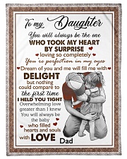 I HELD YOU TIGHT - LOVELY GIFT FOR DAUGHTER Fleece Blanket tile
