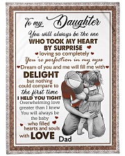 I HELD YOU TIGHT - LOVELY GIFT FOR DAUGHTER Large Fleece Blanket - 60" x 80" front