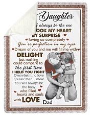 I HELD YOU TIGHT - LOVELY GIFT FOR DAUGHTER Sherpa Fleece Blanket tile