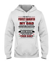 My Dad Loves Me - Special Gift For Daughter Hooded Sweatshirt tile