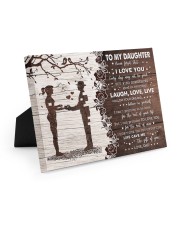 THE GIFT OF YOU - AMAZING GIFT FOR DAUGHTER Easel-Back Gallery Wrapped Canvas tile
