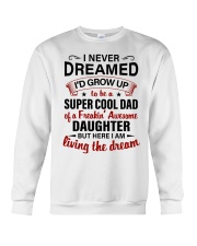 HE HAS A BACKBONE MADE OF STEEL Crewneck Sweatshirt tile