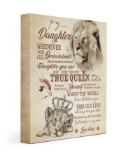BELIEVE IN YOURSELF - LOVELY GIFT FOR DAUGHTER 11x14 Gallery Wrapped Canvas Prints front