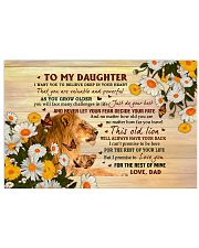 I Want You To Believe Deep In Your Heart - Best Gift For Daughter Horizontal Poster tile