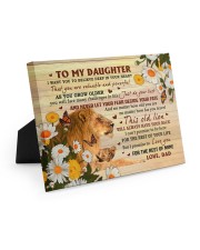 I Want You To Believe Deep In Your Heart - Best Gift For Daughter Easel-Back Gallery Wrapped Canvas tile