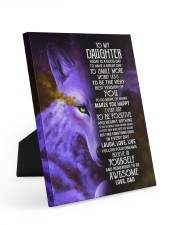 Follow Your Dream, Believe In Yourself - Lovely Gift For Daughter Easel-Back Gallery Wrapped Canvas tile