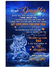 I Think About You - Amazing Gift For Daughter Vertical Poster tile