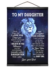 Never Forget That I Love You - Best Gift For Daughter Hanging Canvas tile