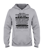 I Am The Property Of The Best Dad Ever - Lovely Gift For Daughter Hooded Sweatshirt front