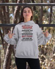 HE IS MY BEST FRIEND - LOVELY GIFT FOR DAUGHTER Hooded Sweatshirt apparel-hooded-sweatshirt-lifestyle-05