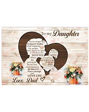 I Will Always Be With You - Best Gift For Daughter Horizontal Poster tile