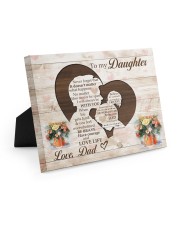 I Will Always Be With You - Best Gift For Daughter Easel-Back Gallery Wrapped Canvas tile
