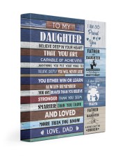 YOU WILL NEVER LOSE - LOVELY GIFT FOR DAUGHTER 11x14 Gallery Wrapped Canvas Prints front