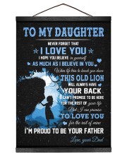 I Believe In You - Lovely Gift For Daughter Hanging Canvas tile