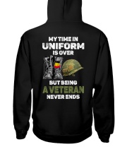 My Time In Uniform Is Over - Perfect Gift For Veteran Hooded Sweatshirt tile