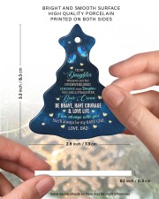 You'll Always Be My Baby Girl - Amazing Gift For Daugher Tree ornament - single (porcelain) custom-tree-ornament-single-porcelain-lifestyle-02