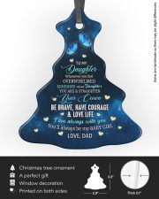 You'll Always Be My Baby Girl - Amazing Gift For Daugher Tree ornament - single (porcelain) custom-tree-ornament-single-porcelain-lifestyle-05