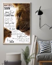 Just Do Your Best - Best Gift For Son 11x17 Poster lifestyle-poster-1