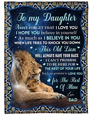 I Believe In You - Amazing Gift For Daughter Large Fleece Blanket - 60" x 80" front