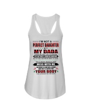 My Dada Loves Me - Special Gift For Daughter Ladies Flowy Tank tile