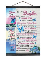 NEVER FORGET THAT I LOVE YOU Hanging Canvas tile