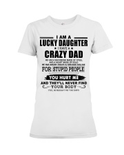 A HEART MADE OF GOLD - LOVELY GIFT FOR DAUGHTER Premium Fit Ladies Tee tile