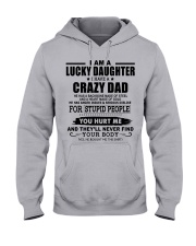 A HEART MADE OF GOLD - LOVELY GIFT FOR DAUGHTER Hooded Sweatshirt front