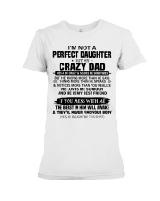 HE LOVES ME SO MUCH - LOVELY GIFT FOR DAUGHTER Premium Fit Ladies Tee tile