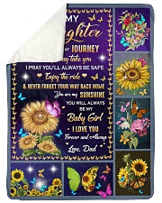 I Pray You'll Always Be Safe - Lovely Gift For Daughter Sherpa Fleece Blanket tile
